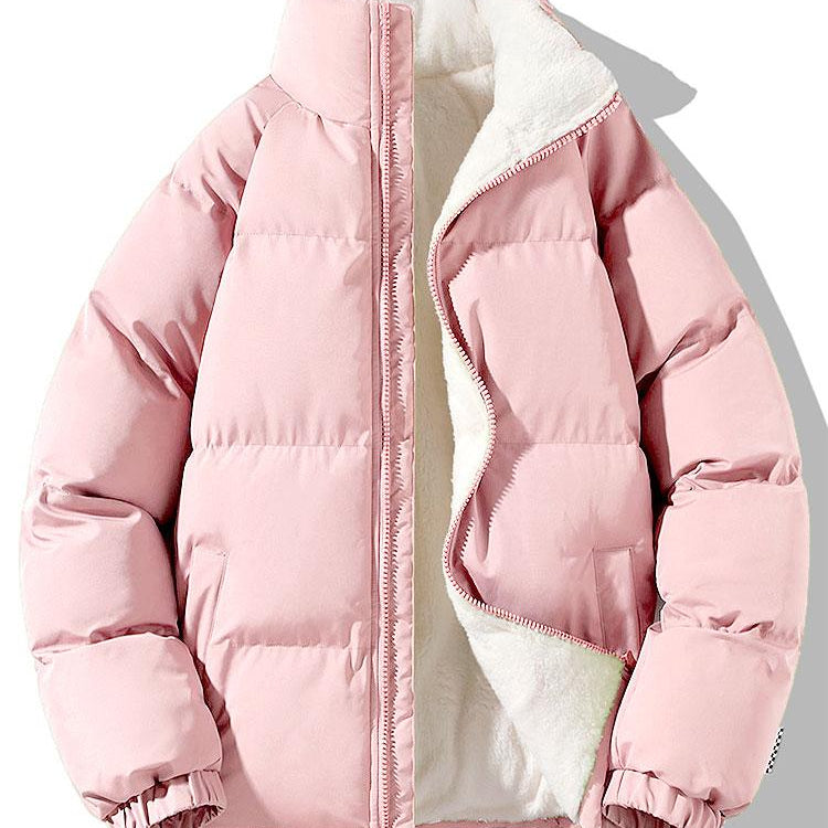 Sven | Puffer jas met teddyvoering