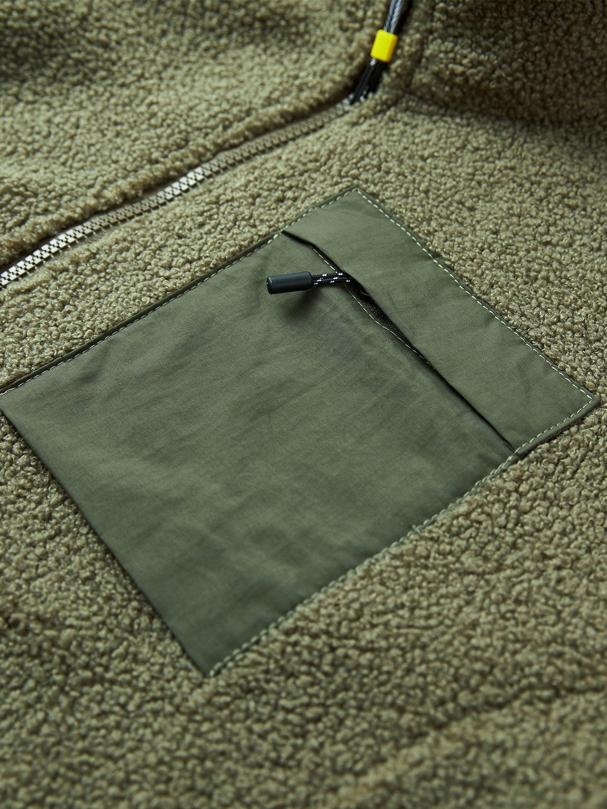 Teun | Teddyfleece jas met rits