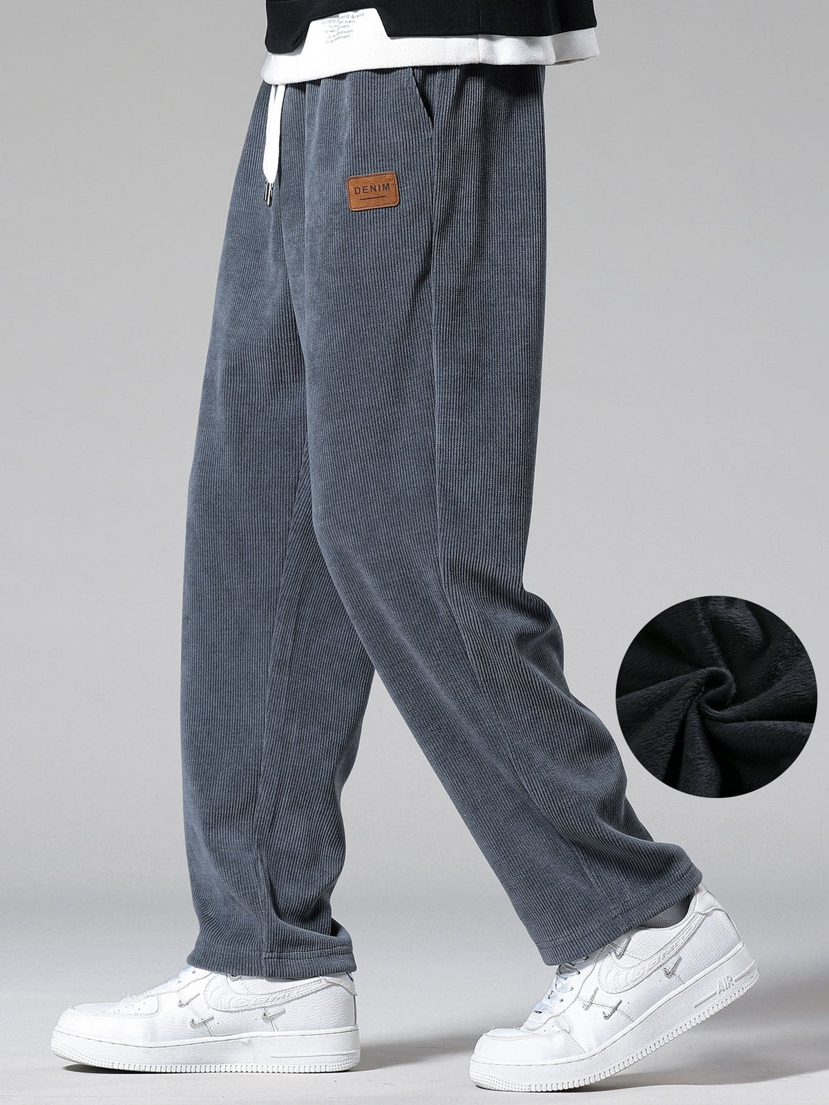 Thijs | Warm gevoerde corduroy broek