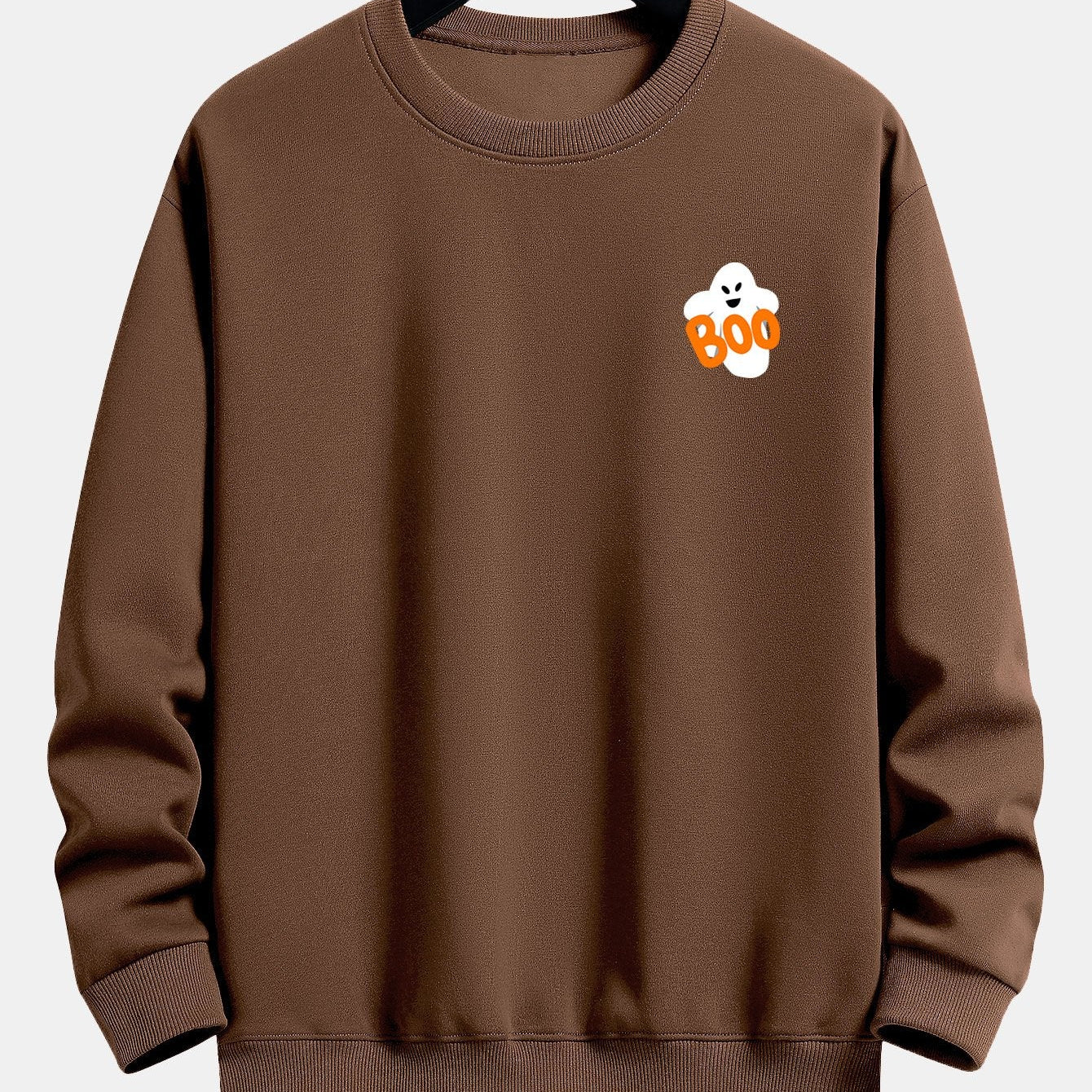 Tim | Sweater met spookprint en relaxte pasvorm
