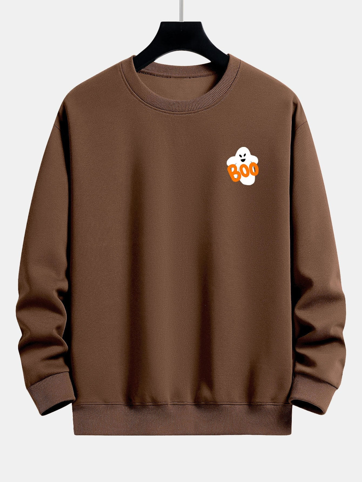 Tim | Sweater met spookprint en relaxte pasvorm