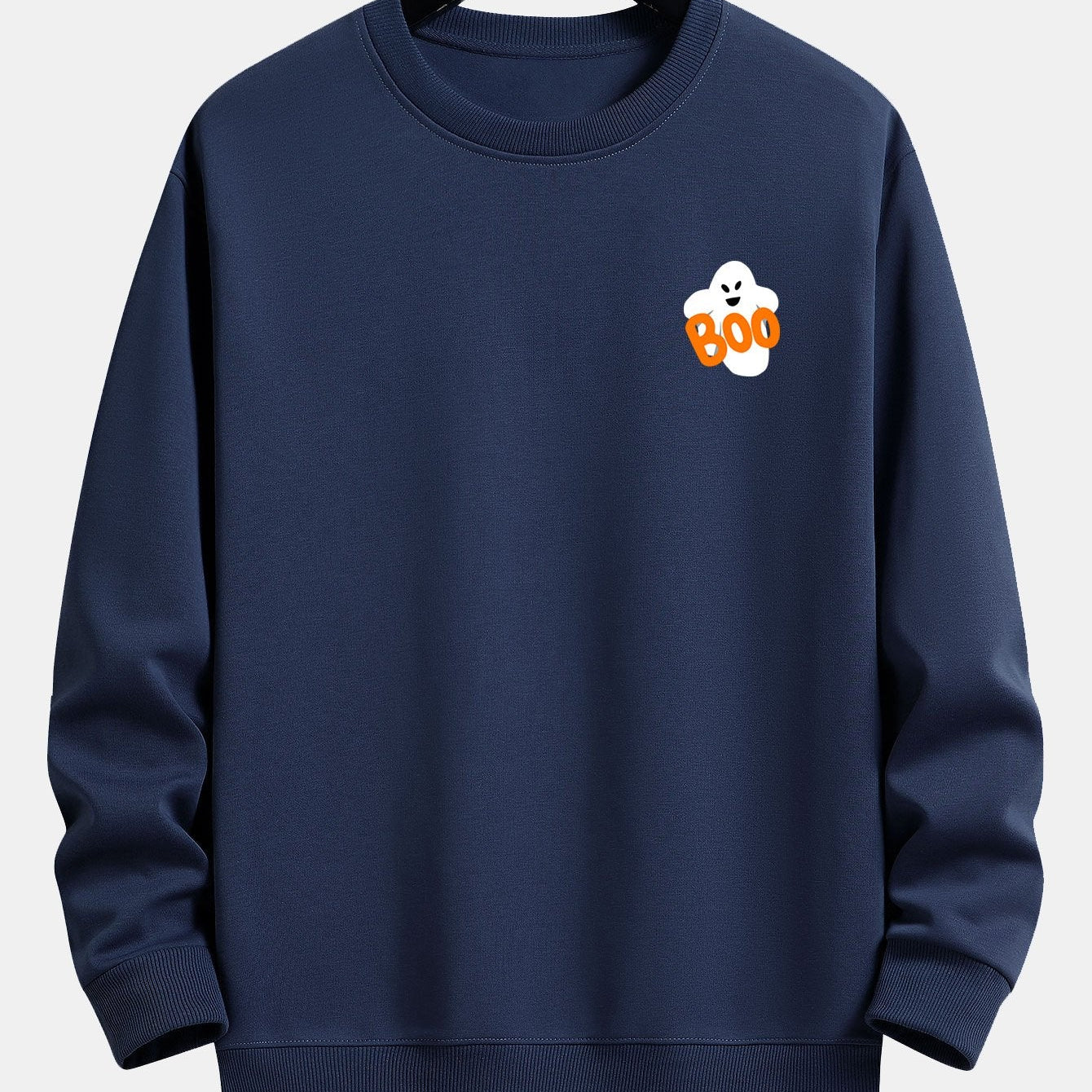 Tim | Sweater met spookprint en relaxte pasvorm
