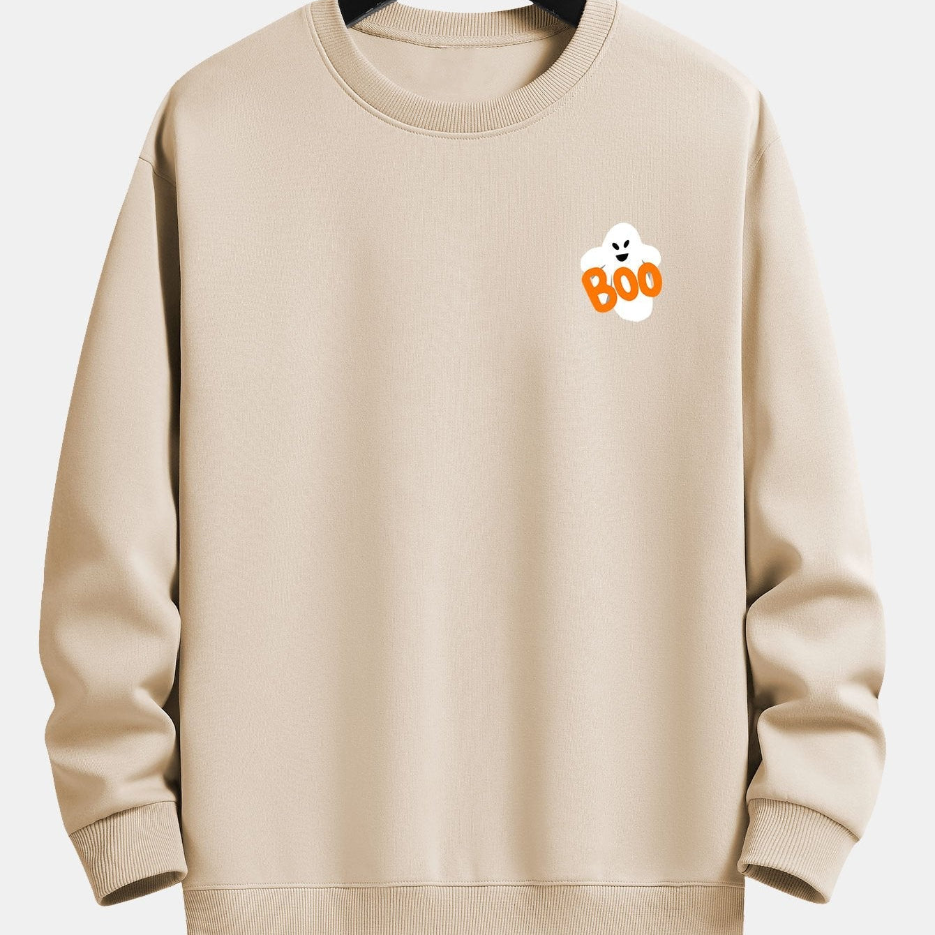 Tim | Sweater met spookprint en relaxte pasvorm
