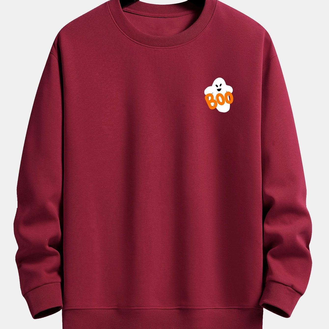 Tim | Sweater met spookprint en relaxte pasvorm