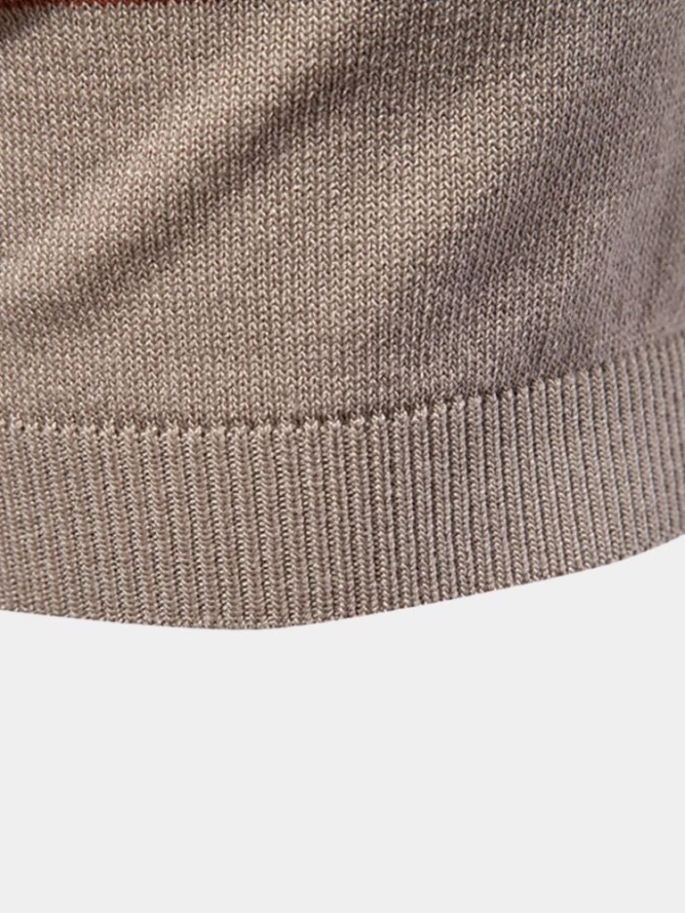 Timon | Witte polo met streepdetail
