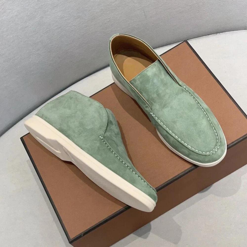 Tjalle | Casual suède loafers