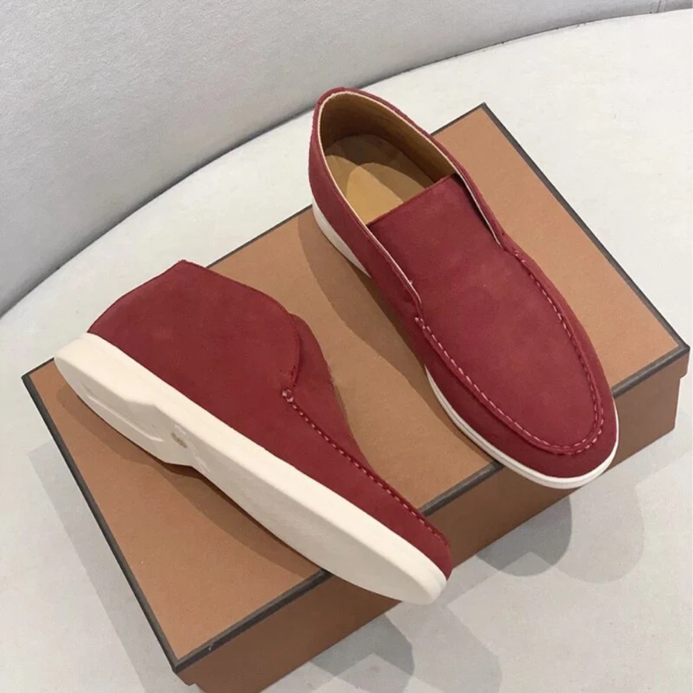 Tjalle | Casual suède loafers