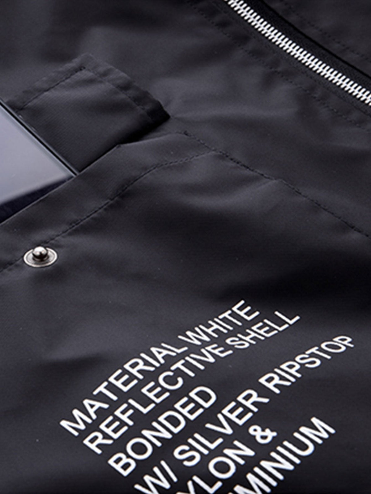 Udo | Oversized bomber jack met nasa-print