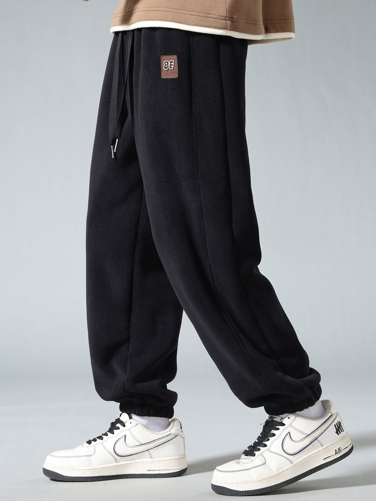 Ward | Polar fleece joggingbroek teddy voering