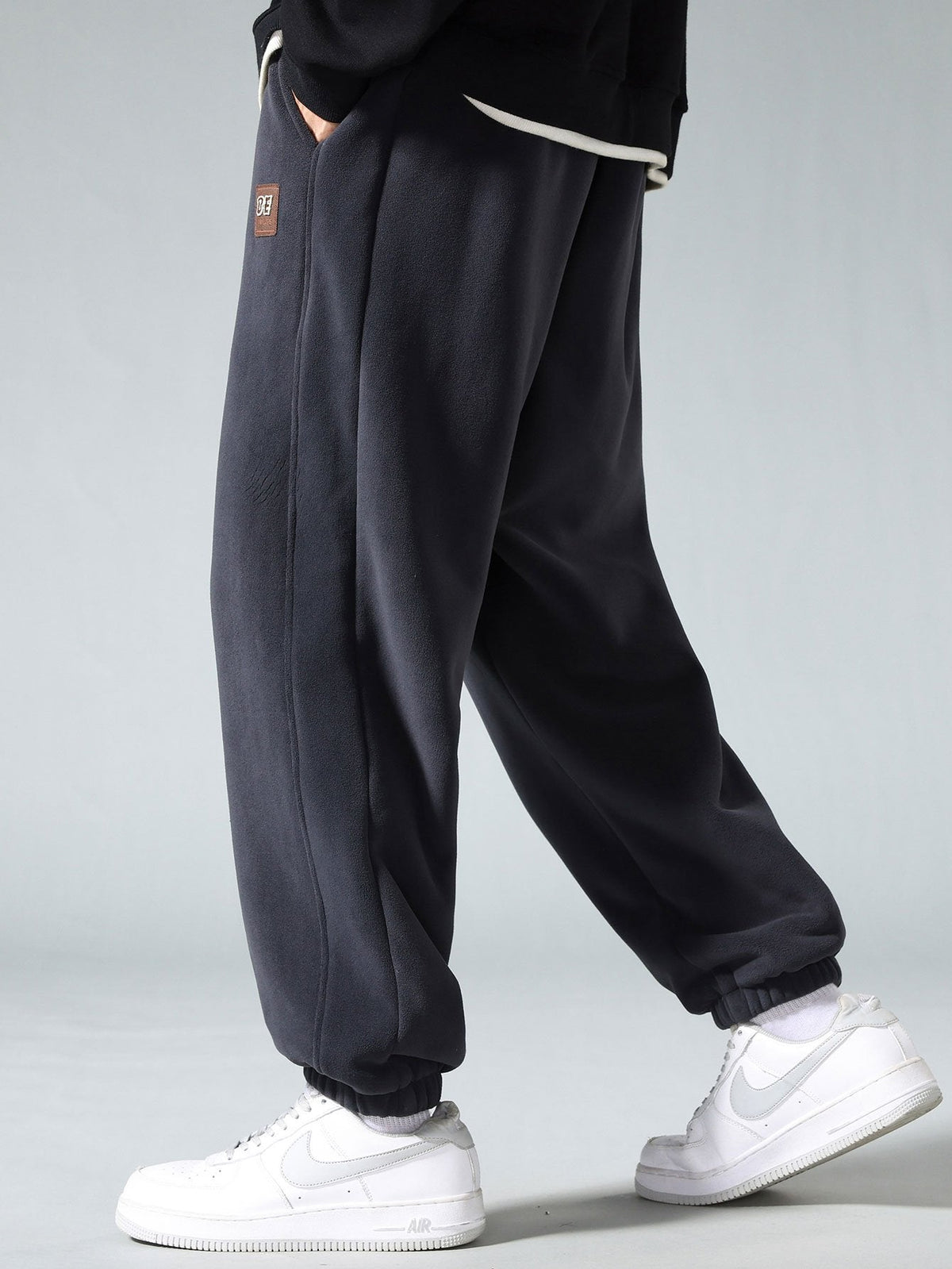 Ward | Polar fleece joggingbroek teddy voering
