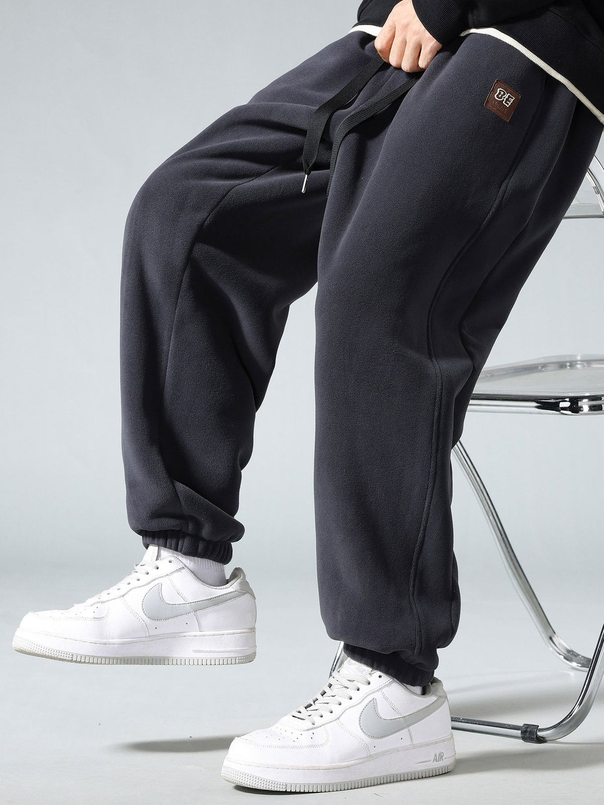 Ward | Polar fleece joggingbroek teddy voering