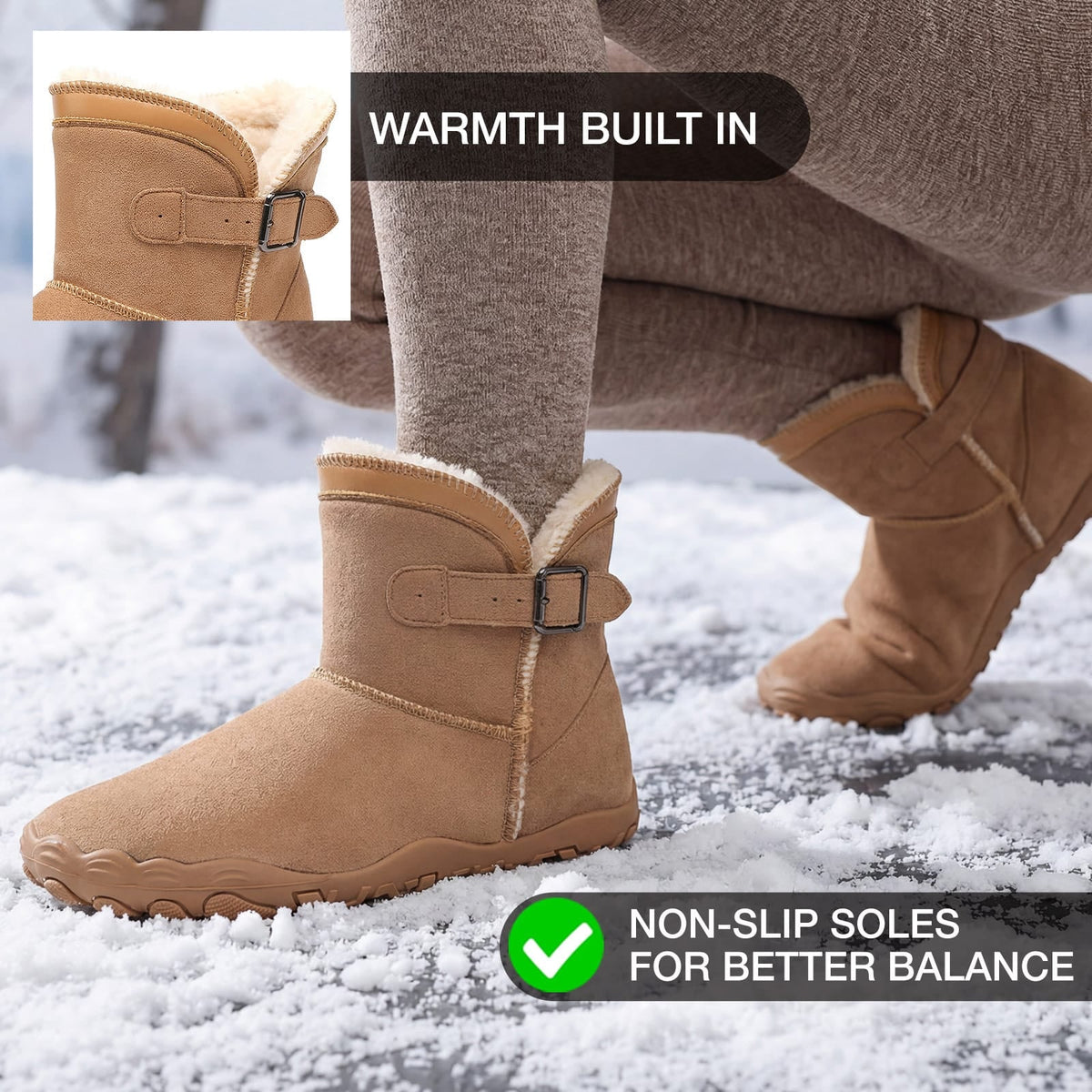 Wieke | Gevoerde wintersneaker