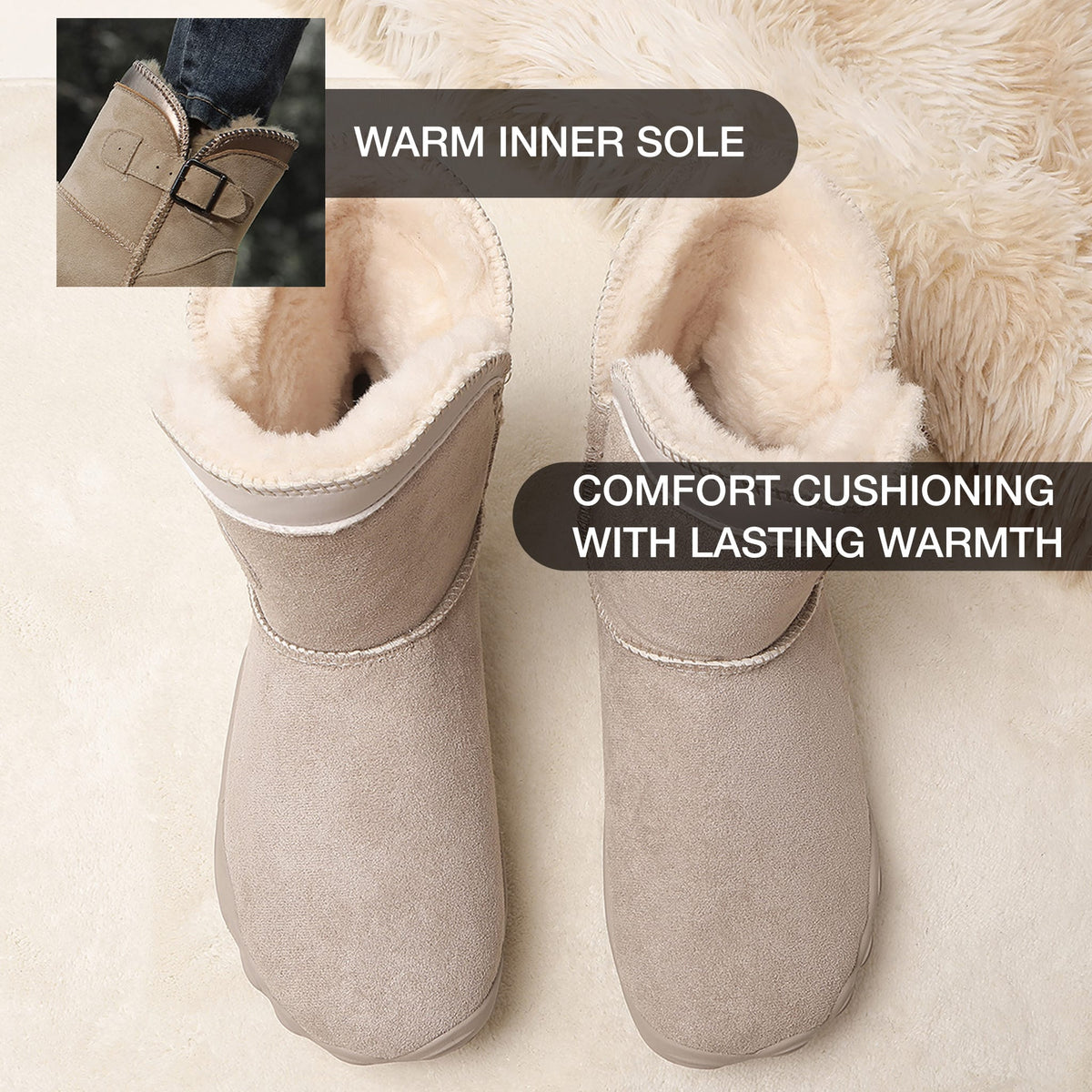 Wieke | Gevoerde wintersneaker