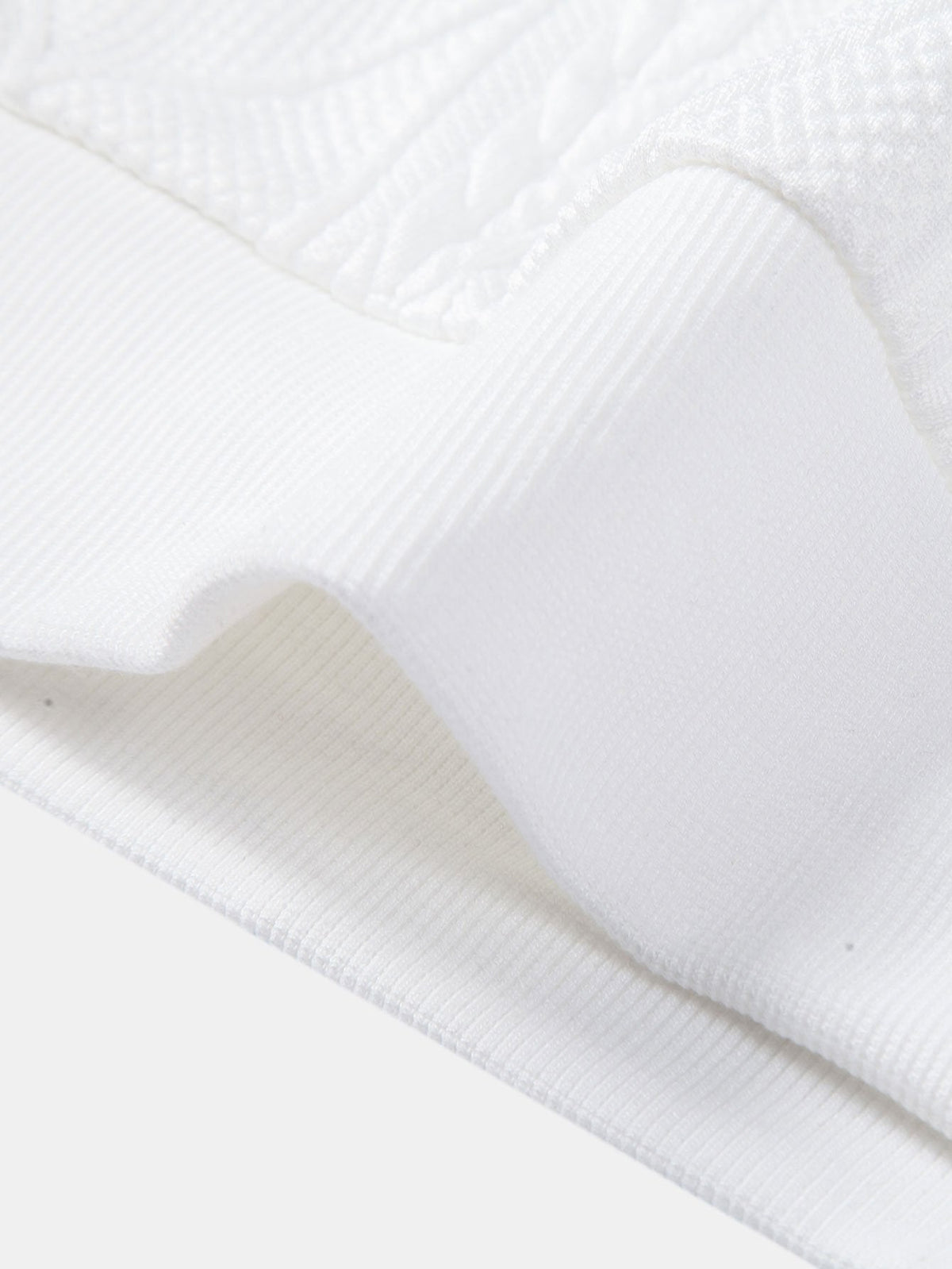 Wout | Sweater met geometrisch jacquarddessin en relaxte pasvorm