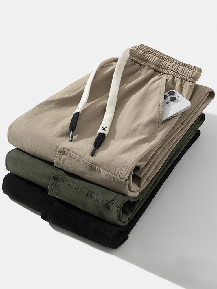 Wouter | Katoenen cargo broek