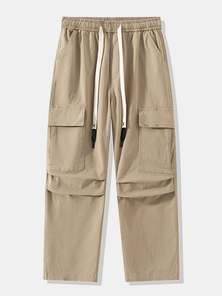 Wouter | Katoenen cargo broek