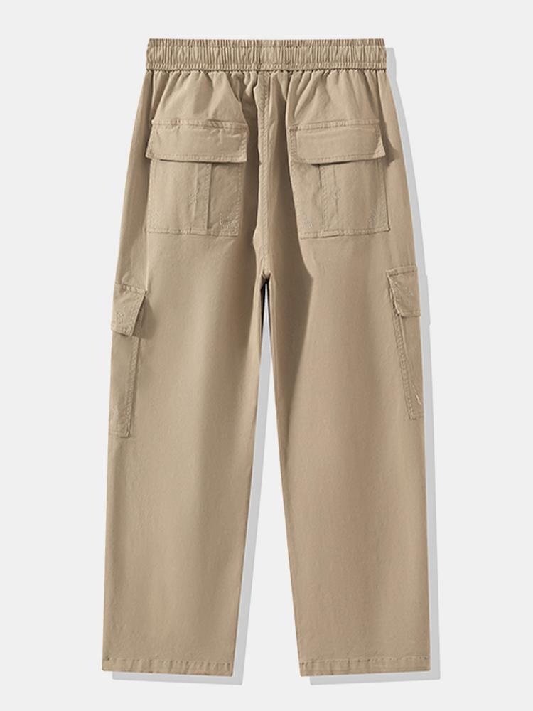 Wouter | Katoenen cargo broek
