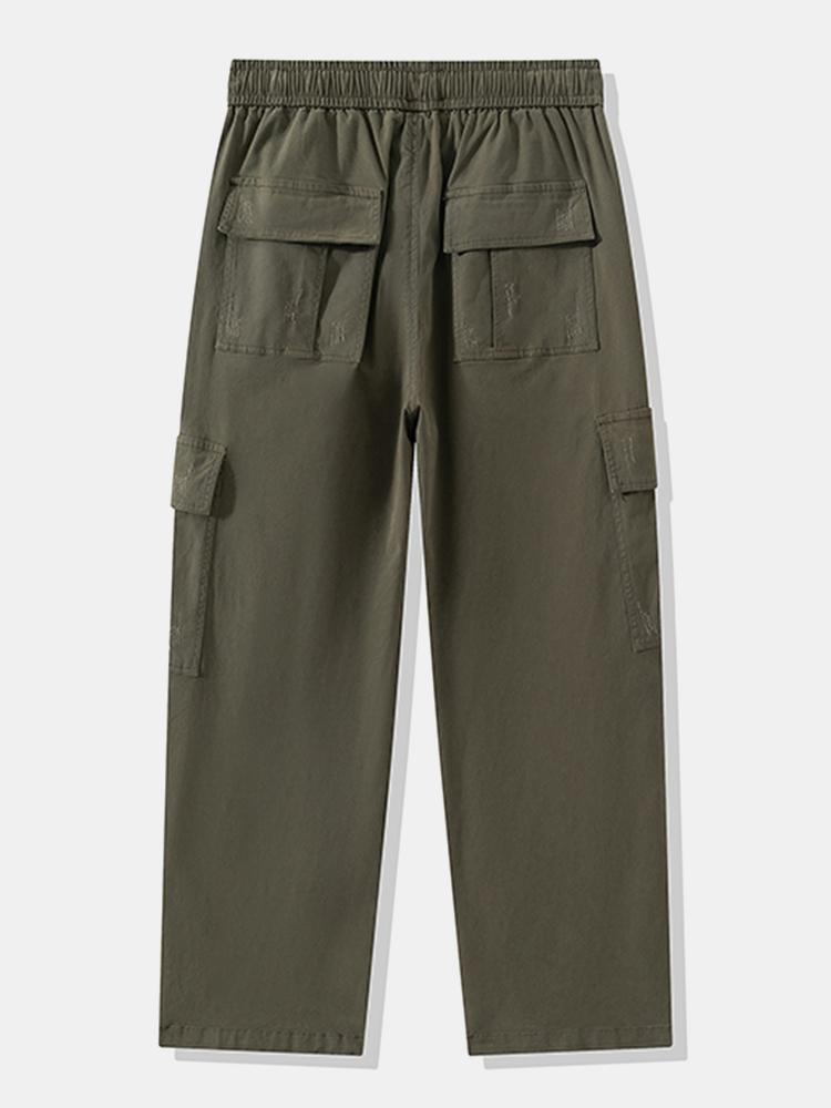 Wouter | Katoenen cargo broek