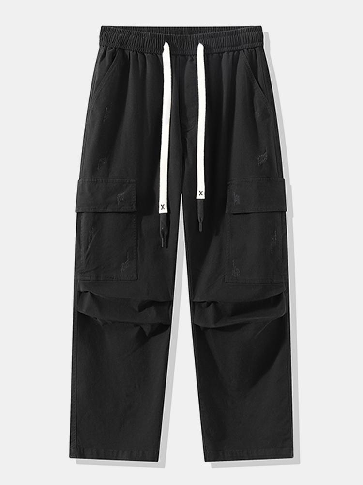 Wouter | Katoenen cargo broek