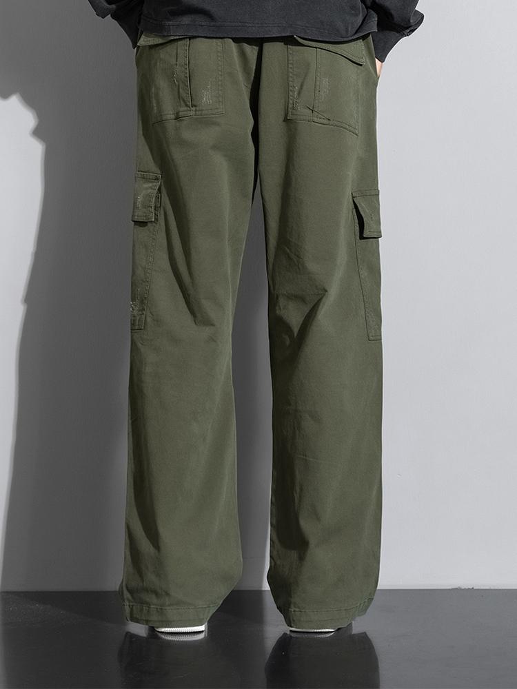Wouter | Katoenen cargo broek