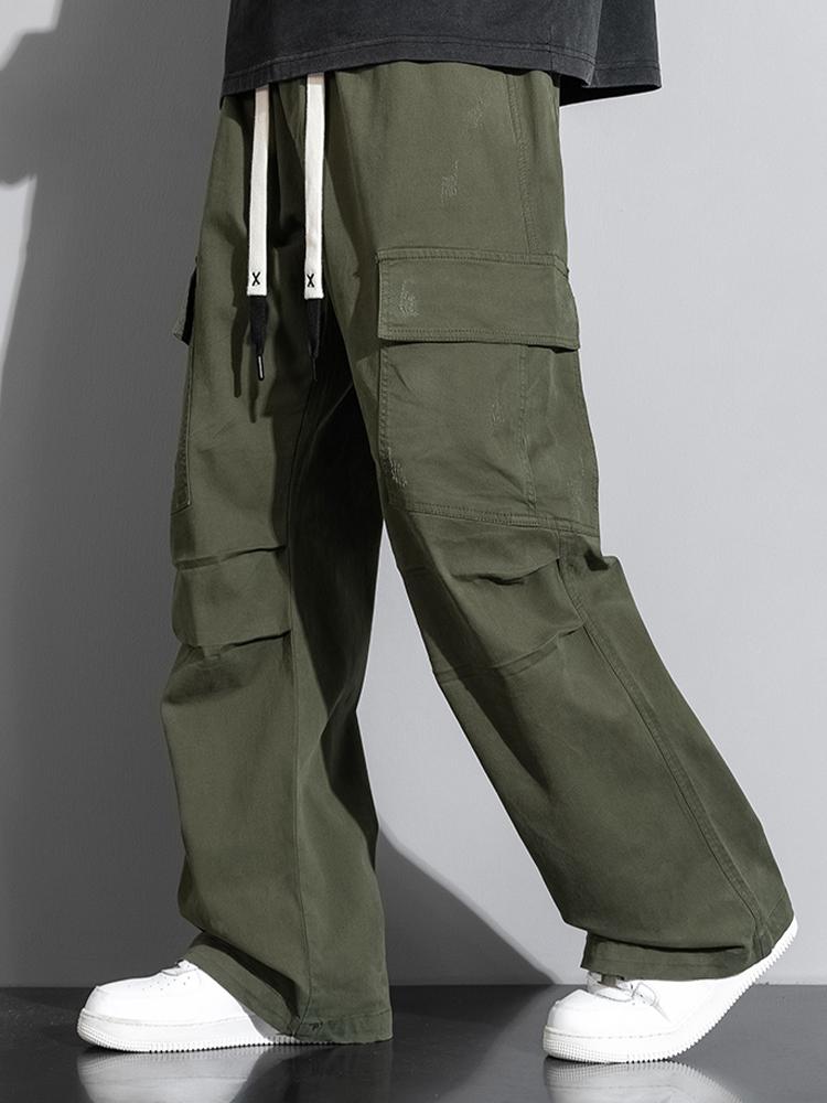 Wouter | Katoenen cargo broek