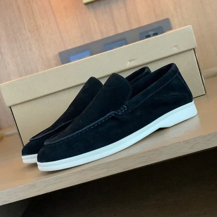 Xavier | Klassieke suède loafers