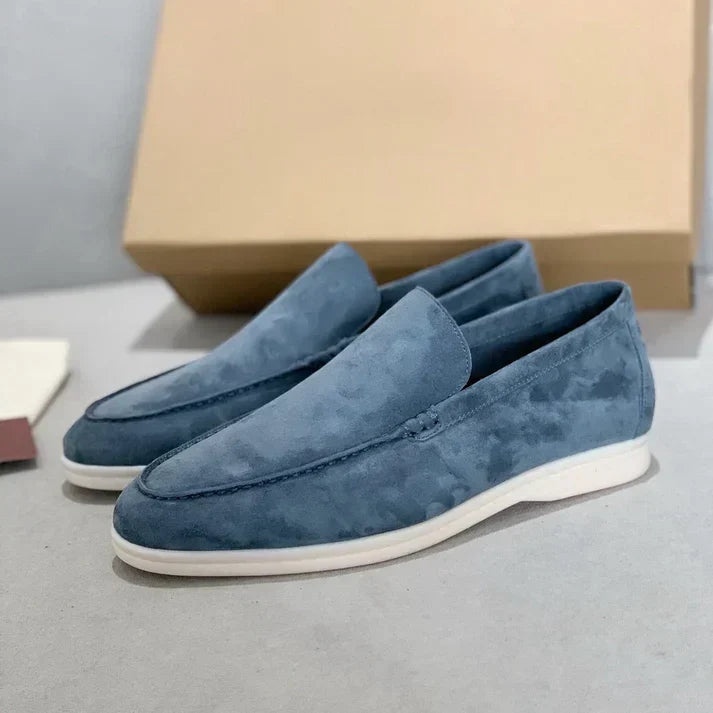 Xavier | Klassieke suède loafers