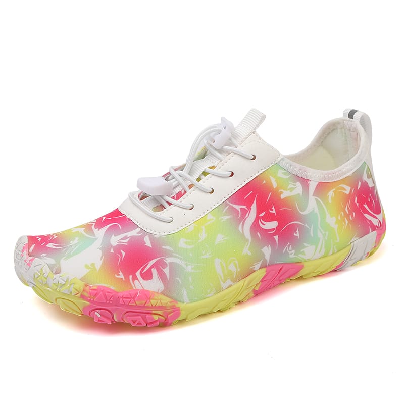 Ymke | Bloesemprint barefoot sneaker