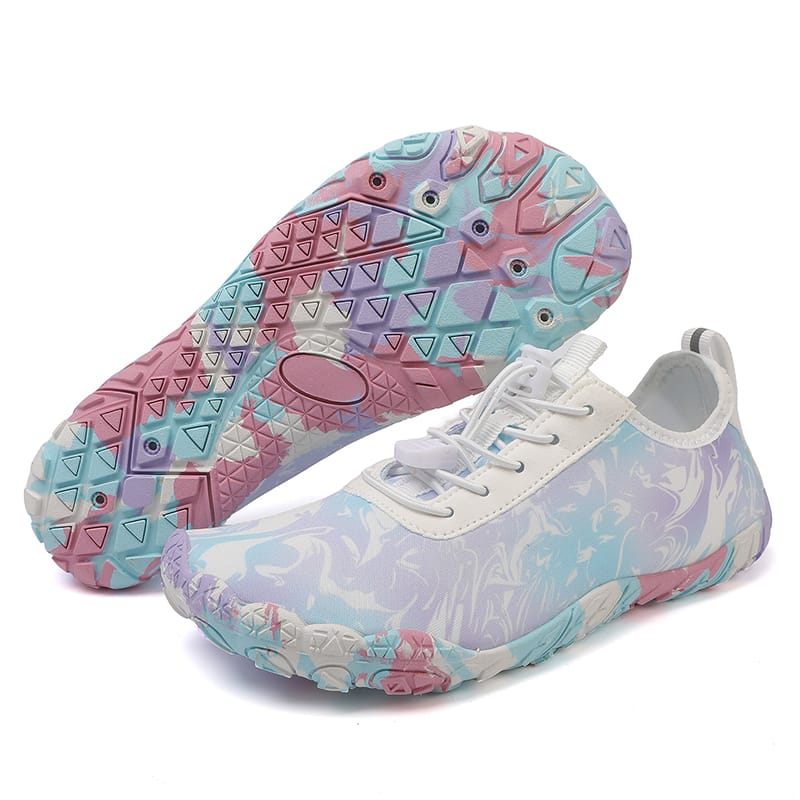 Ymke | Bloesemprint barefoot sneaker