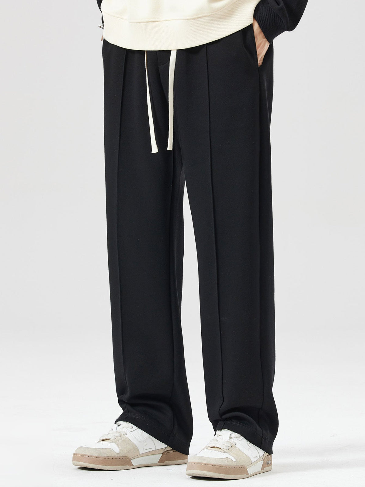 Yorick | Sweatpants met plooien