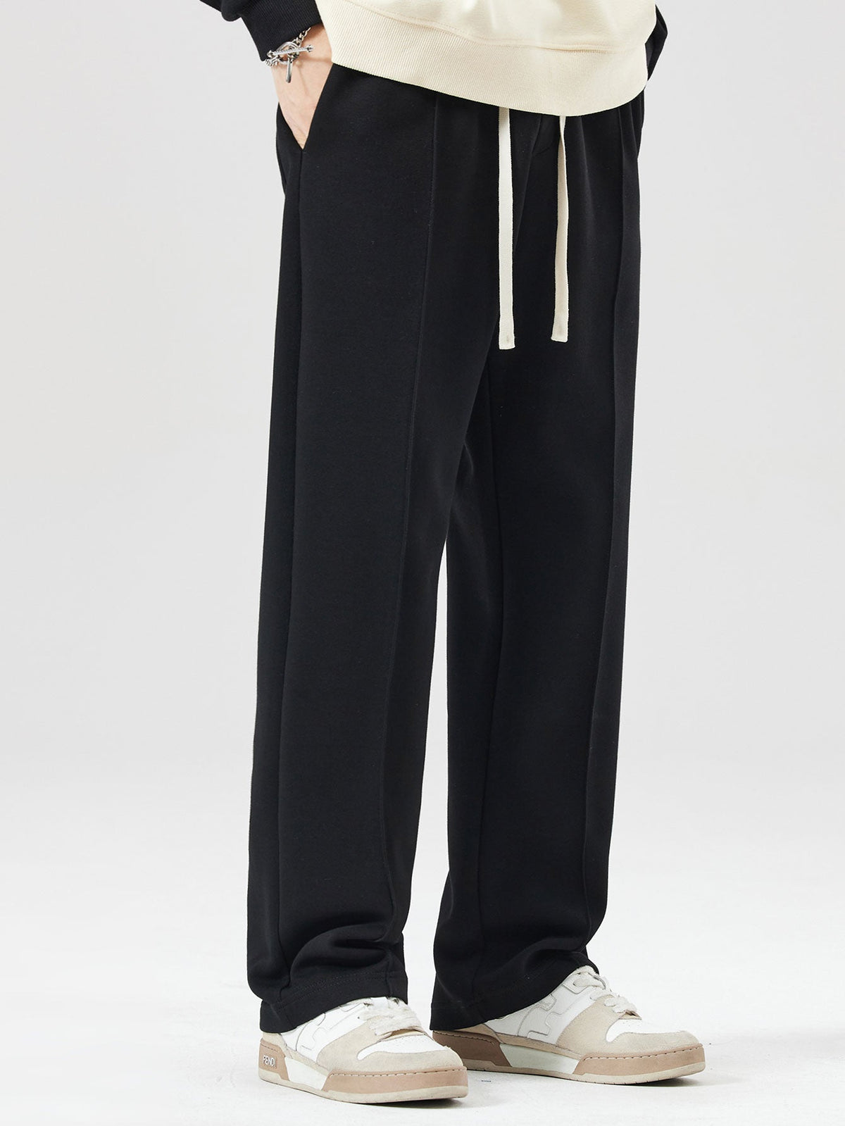 Yorick | Sweatpants met plooien