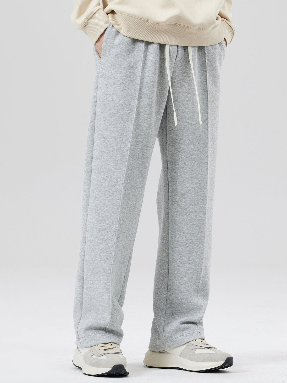 Yorick | Sweatpants met plooien