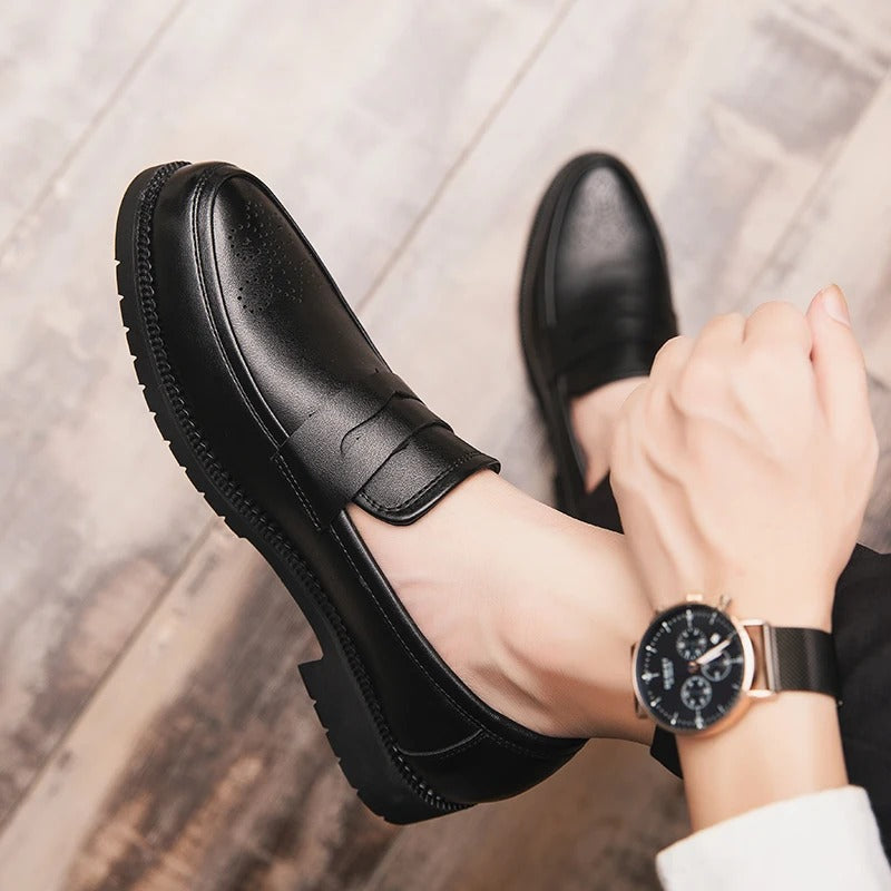 Aldo | Penny loafers in Britse stijl
