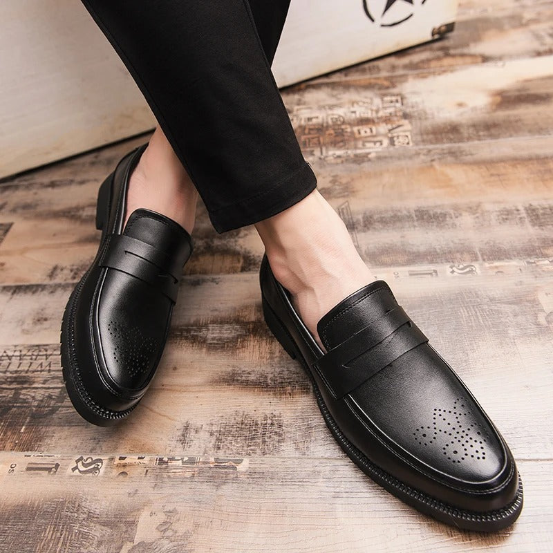 Aldo | Penny loafers in Britse stijl