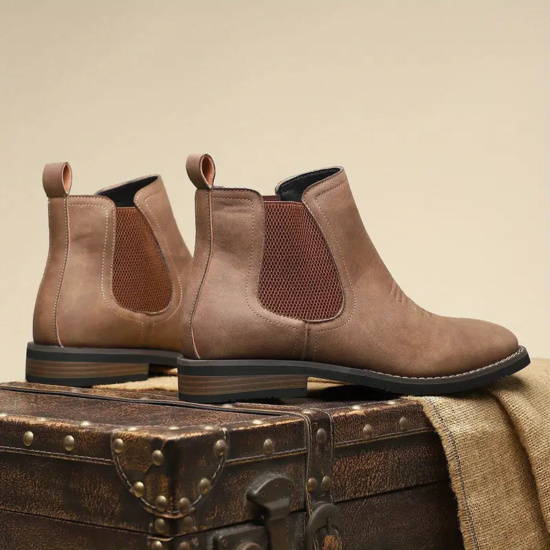 Arend | Camelkleurige chelseaboots