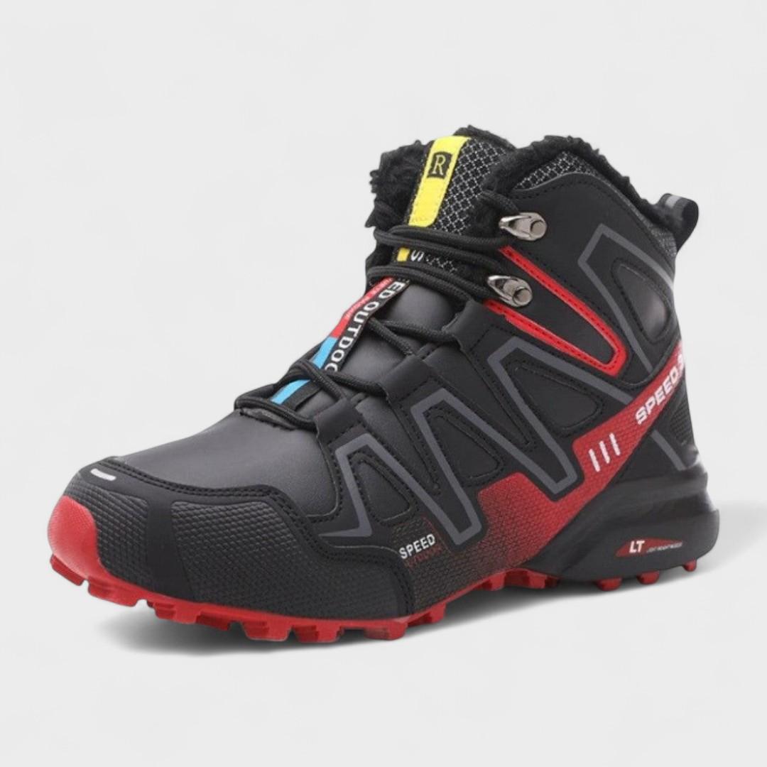 Arne | Zwarte hoge trailschoenen