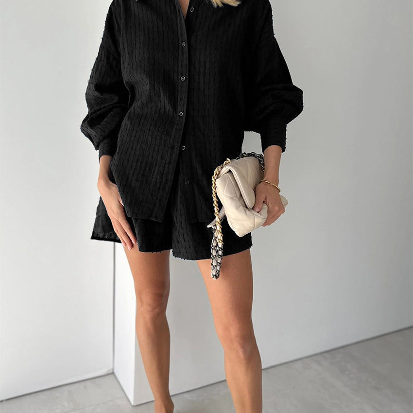 Elizabeth - Set van Blouse en Lichte Shorts