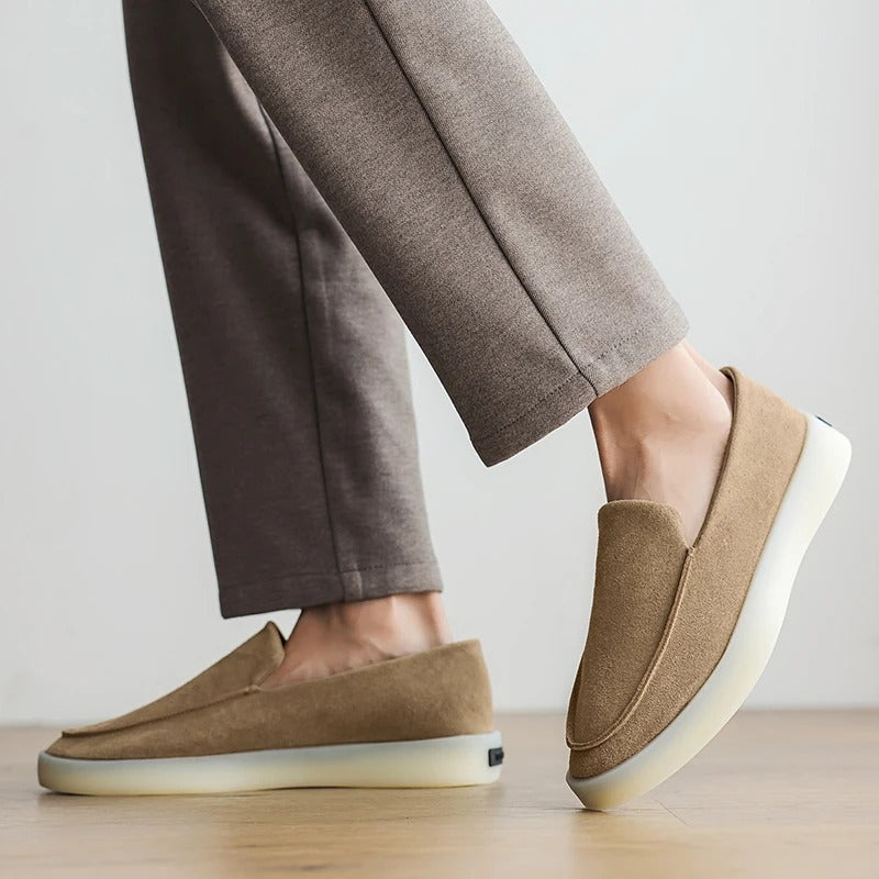 Benny | Klassieke suède business loafers
