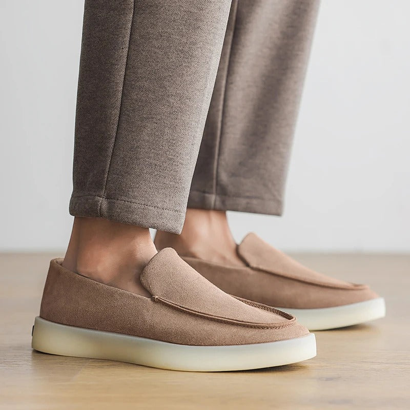 Benny | Klassieke suède business loafers