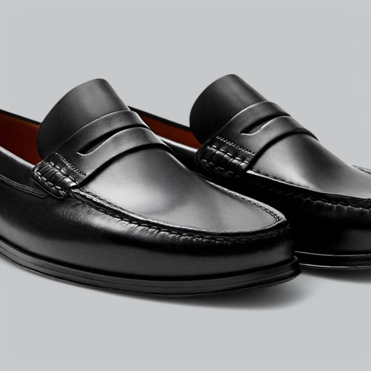 Carel | Leren penny loafers