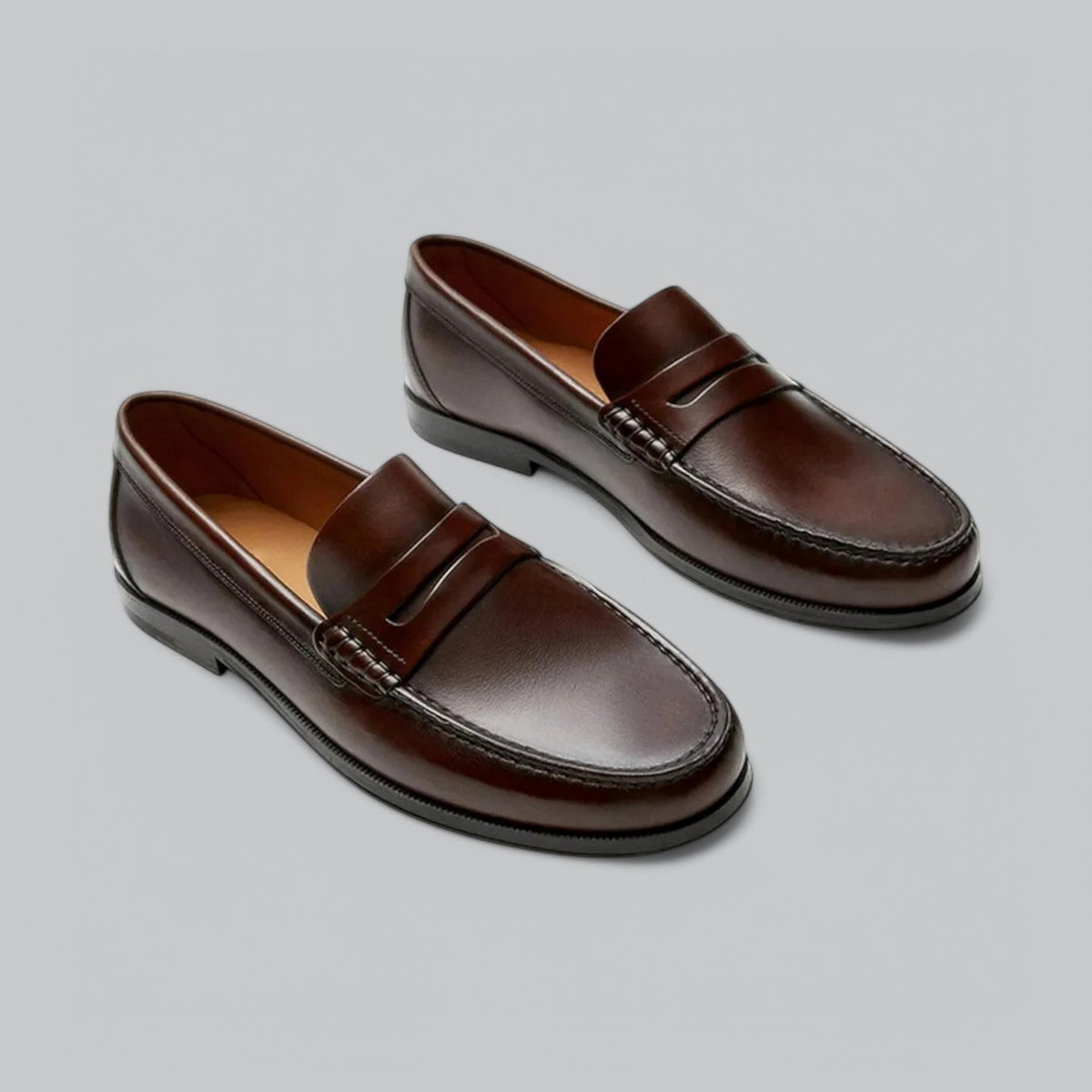 Carel | Leren penny loafers
