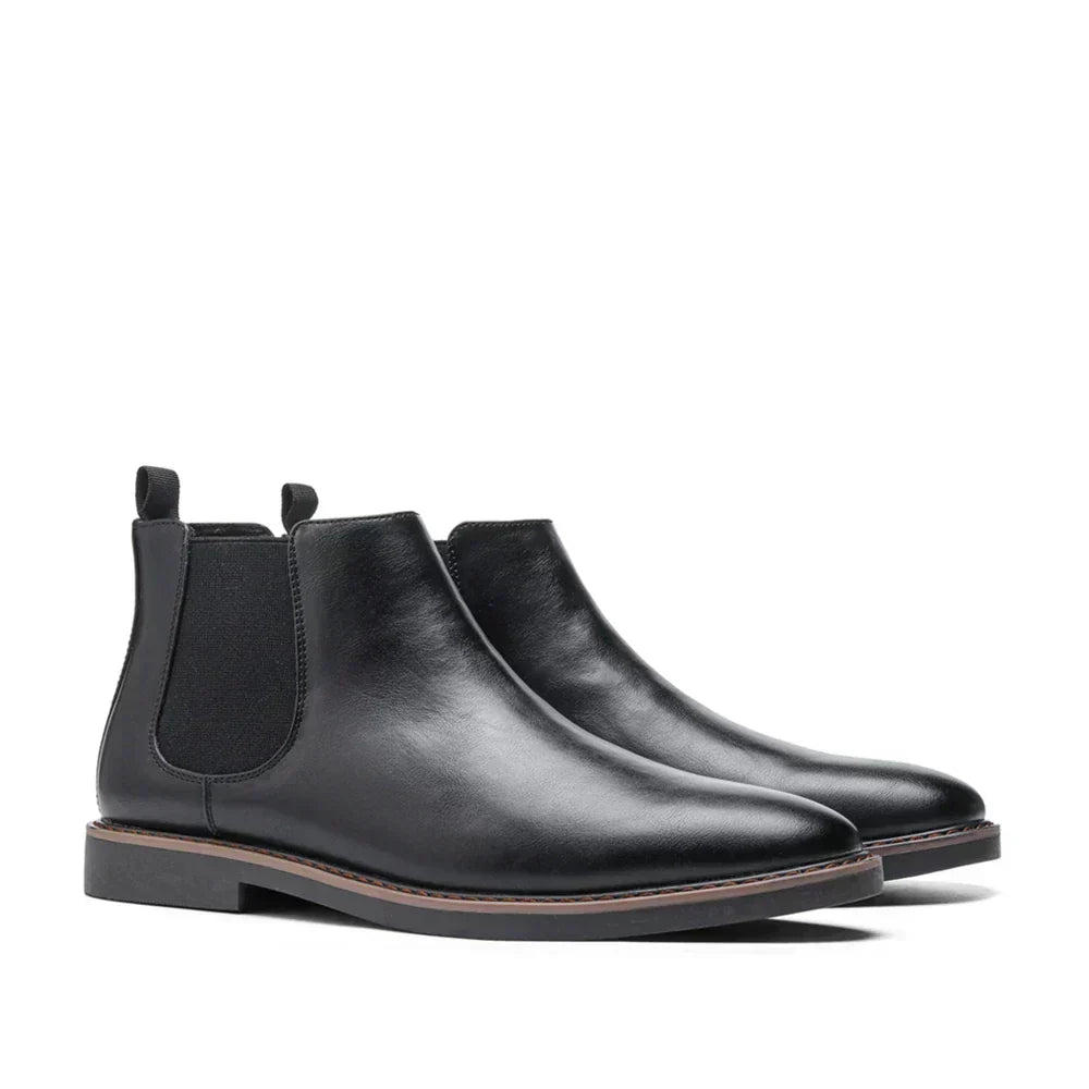 Christiaan | Bruine klassieke chelseaboots