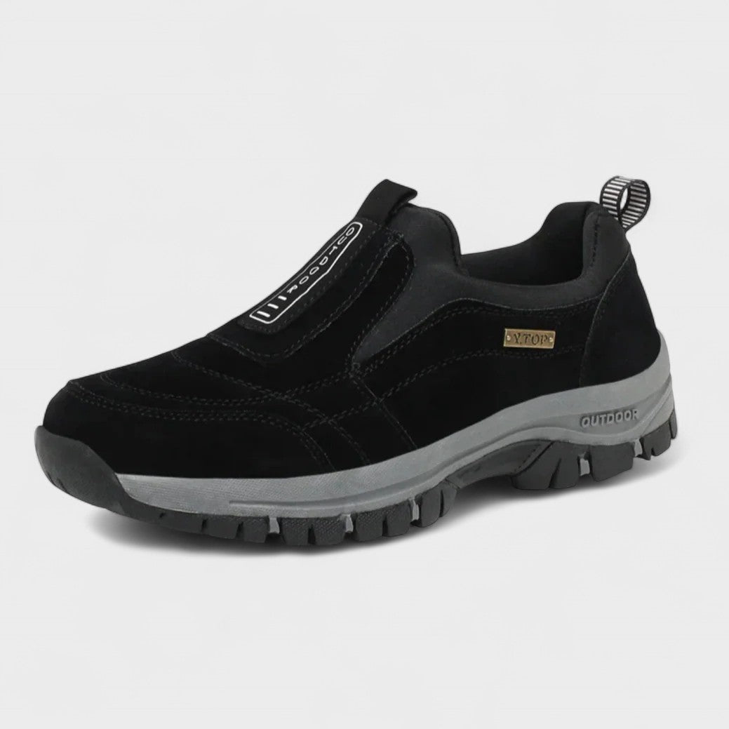 Dean | Blauwe comfortabele instappers