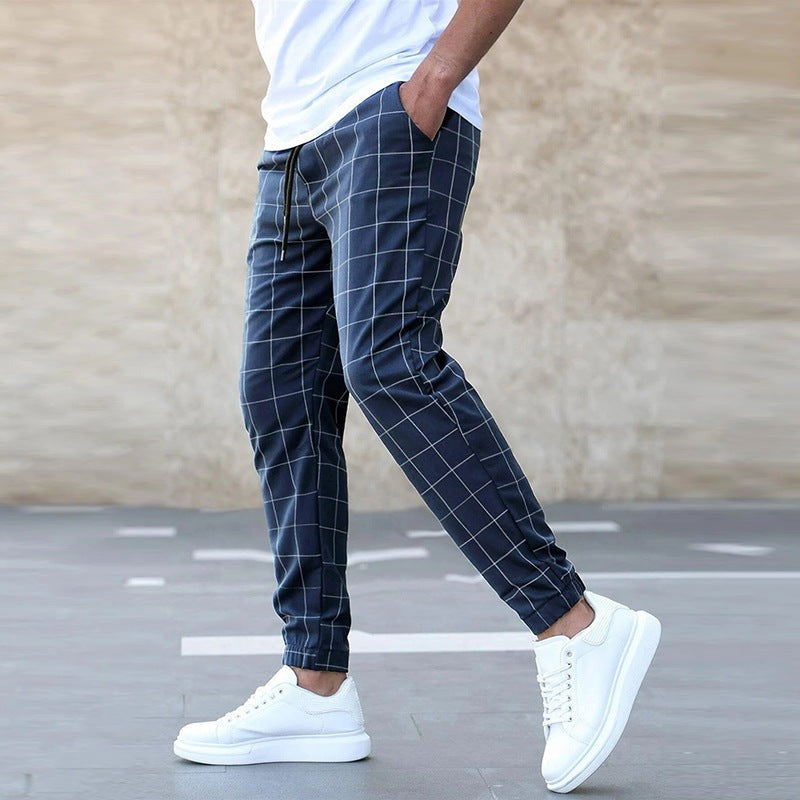 Gregory | Geruite joggingbroek