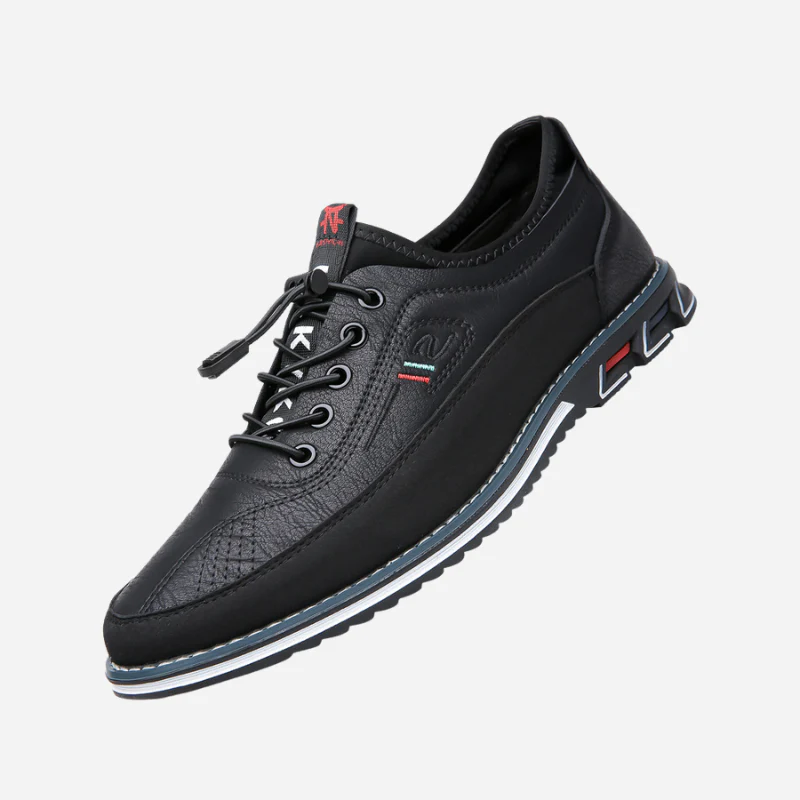 Erik | Tweekleurige casual veterschoenen