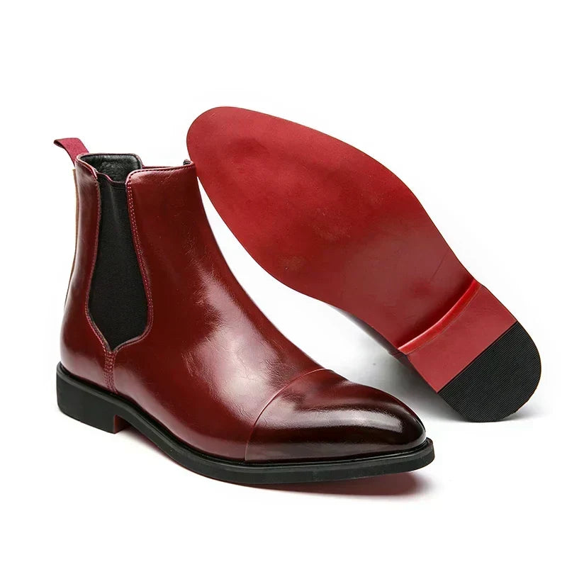 Everhard | Zwarte nette chelseaboots