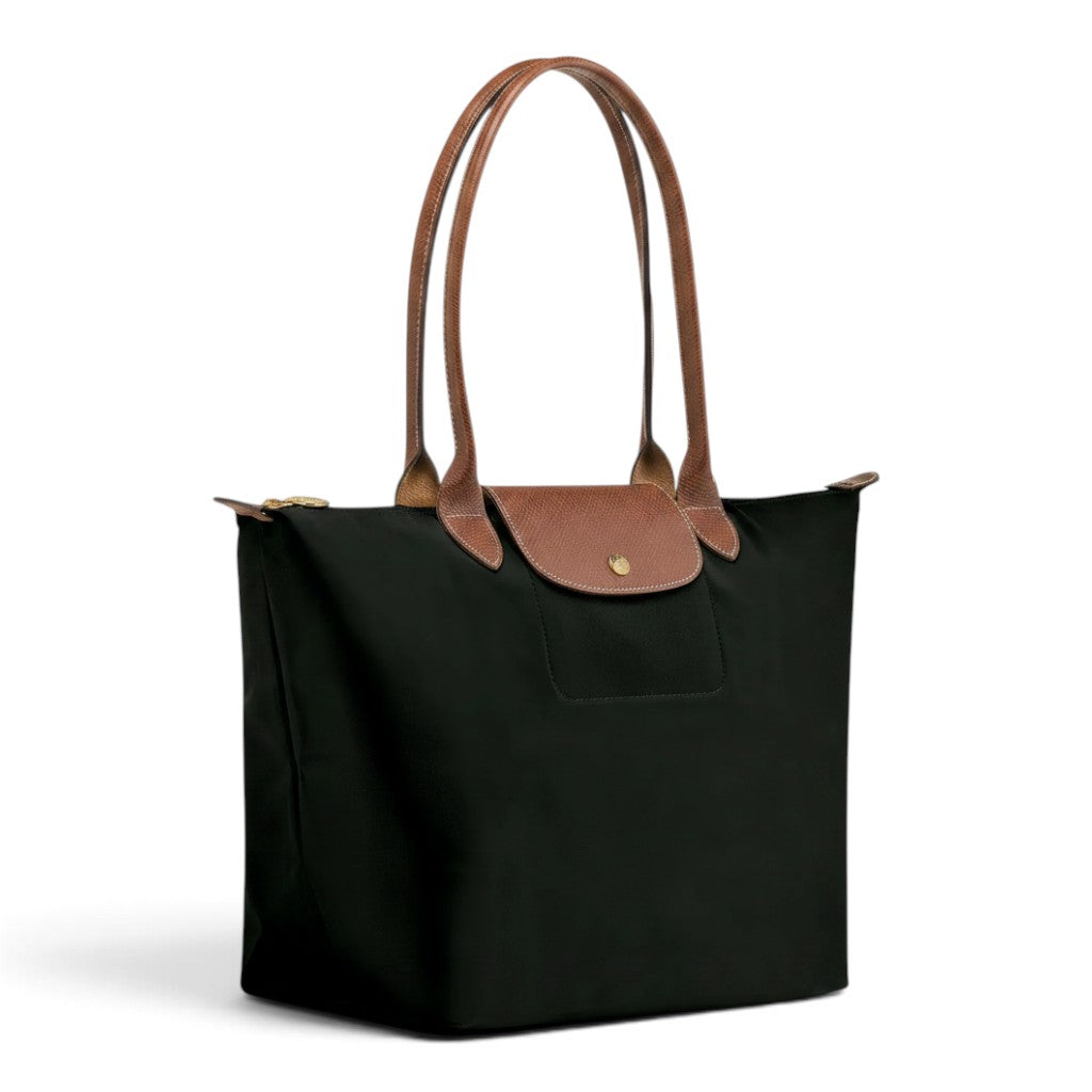 Femke | Grote opvouwbare shopper in zwart