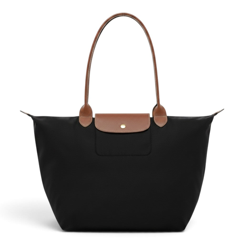 Femke | Grote opvouwbare shopper in zwart