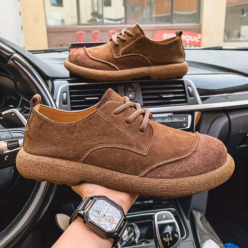 Hylke | Bruine casual veterschoenen