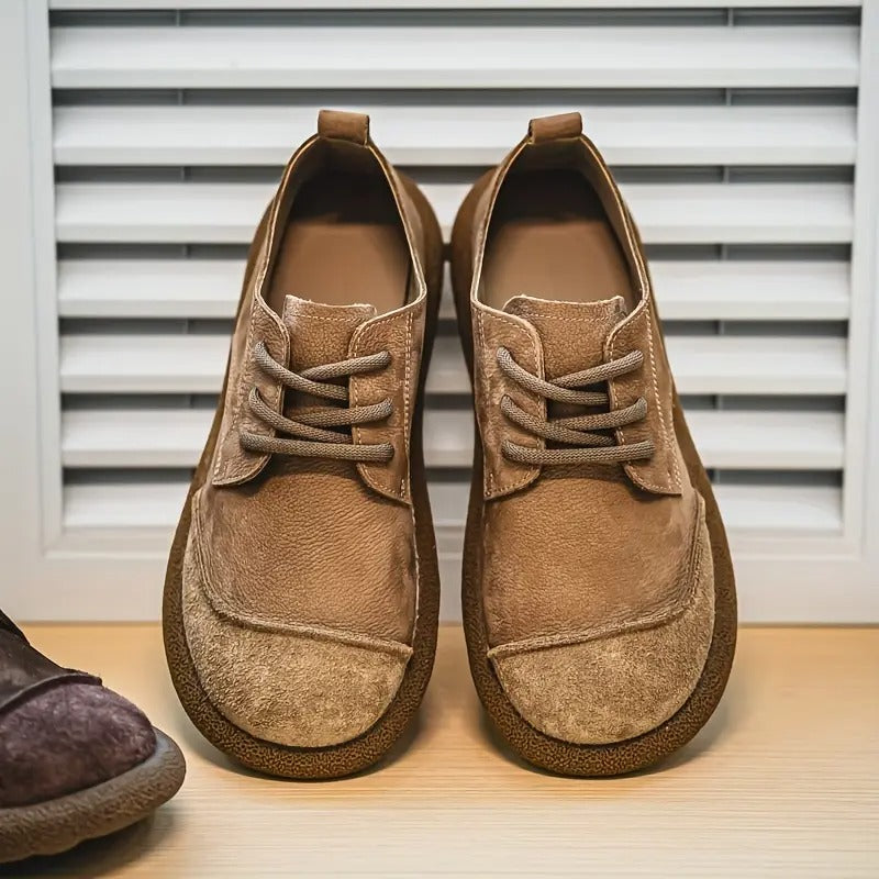 Hylke | Bruine casual veterschoenen